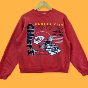 Kansas City Chiefs Sweatshirt Kansas City Chiefs Crewneck Sweater